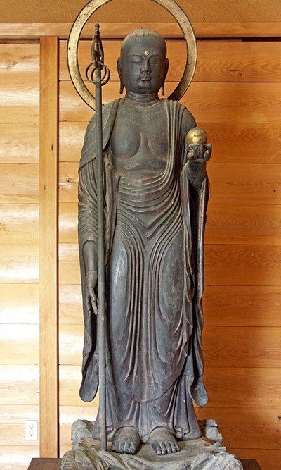 廃白米寺の地蔵菩薩立像