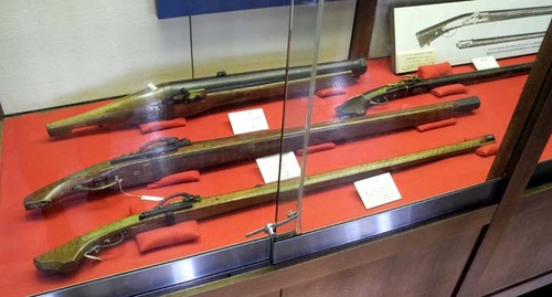 火縄銃の展示品