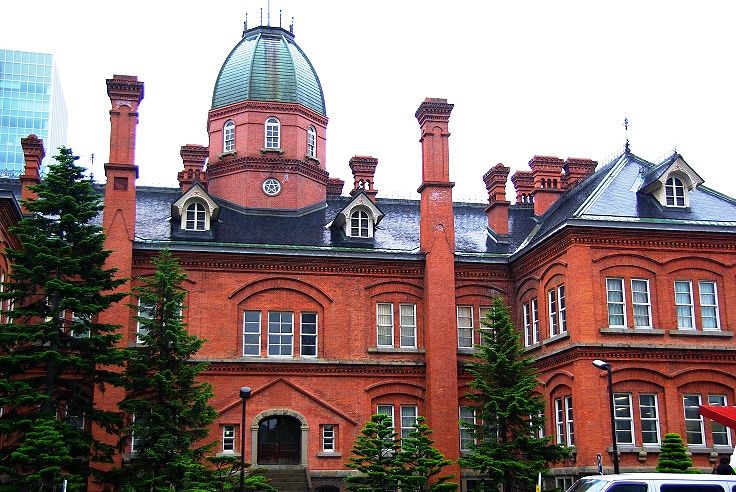 北海道庁旧本庁舎　裏面