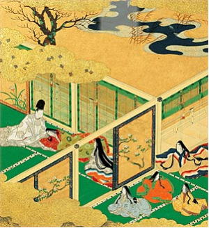 江戸初期土佐派の典型的な源氏絵