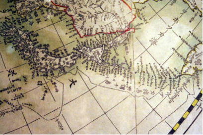 間宮林蔵の樺太計測地図