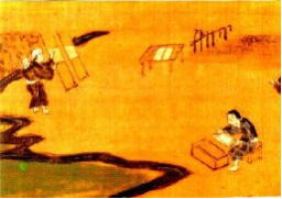  日本最古の紙漉図