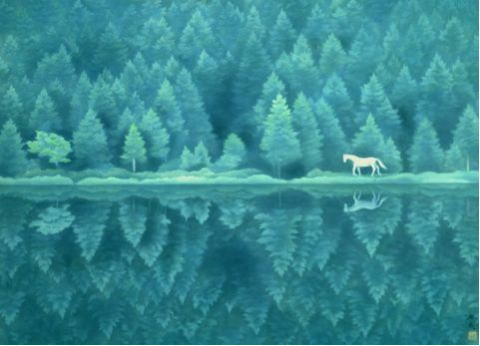 東山魁夷の信州の風景画
