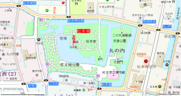 松本城マップ