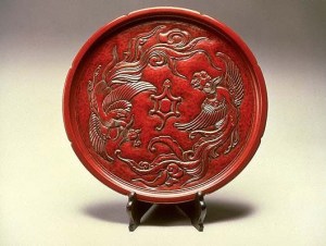 鎌倉彫絵皿