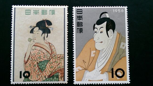 日本郵便切手の写楽浮世絵