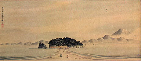 司馬江漢・　江ノ島